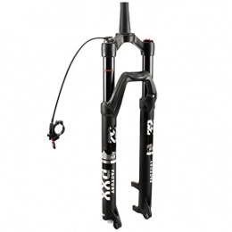 QHY Mountain Bike Fork QHY MTB Fork 26 27.5 29in Cycling Suspension Bike Front Fork Bicycle Air Shock Absorber Cone Tube Fork Travel 105mm QR RL / HL 1750g (Color : Silver RL, Size : 29in)