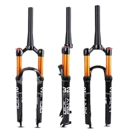 QHY Spares QHY MTB Mountain Bike Suspension Fork 26 27.5 29 Inch Air Fork Cone Tube 1-1 / 2" XC Bicycle QR Hand Control Remote Control Travel 120mm 1650g HL / RL (Color : Hand control, Size : 26in)