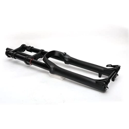 QHY Mountain Bike Fork QHY MTB Suspension DH Fork Travel 120mm Rebound Adjustment 1-1 / 8"Thru Axle 15mm Manual Lockout XC AM Ultralight Mountain Bike Front Forks (Size : 27.5in)