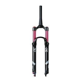 QHYXT Mountain Bike Fork QHYXT Air Fork MTB Air Fork, 26 / 27.5 / 29in Cone Tube Shoulder Control / Wire Control, Damping Adjustment Travel 130mm, for MTB Road Bicycle Cycling Suspension