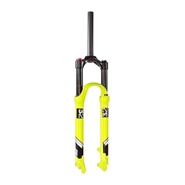 QHYXT Mountain Bike Fork QHYXT Air Fork Ultralight Bicycle Fork, MTB Suspension Forks Air Pressure Front Fork Itinerary 130mm Shoulder Control QR 9×100mm Bicycle Accessories 1-1 / 8" Suspension
