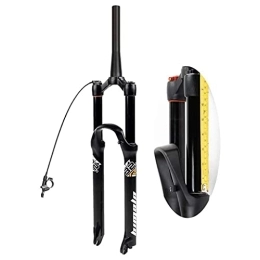 QHYXT Mountain Bike Fork QHYXT Bicycle Air Suspension Front Forks, 2627.529 Inch MTB Fork, Travel 160mm for XC Offroad, Mountain Bike, Downhill Cycling