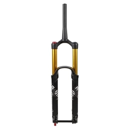 QHYXT Front Fork MTB 27.5/29 inches 180 mm Travel Suspension, Conical Air Fork Cushion Axle Hosting 15x110mm Manual Lock