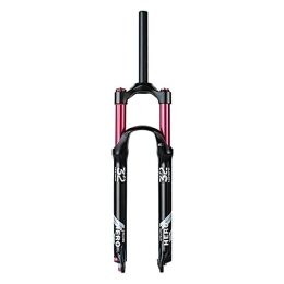 QHYXT Mountain Bike Fork QHYXT MTB Air Fork with Damping Adjustment 26 / 27.5 / 29 inch Bicycle Suspension Fork Ultralight Suspension Fork Made of Aluminum Alloy, Shoulder / Wire Control ABS, disc Brake