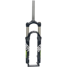 QHYXT Spares QHYXT MTB Forks Front Fork Aluminum Alloy 24 Inch Folding Full Suspension Mountain Bikes Air Pressure Shock Absorber Forks Rebound Adjust Straight Tube