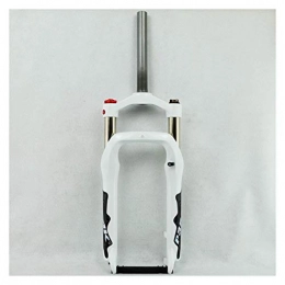 qidongshimaohuacegongqiyouxiangongsi Mountain Bike Fork qidongshimaohuacegongqiyouxiangongsi Bike forks 20" Snow bike Fork Fat bicycle Forks oil Locking Suspension Forks For 4.0" Tire 135mm 2400g mtb fork (Color : Bright whie)