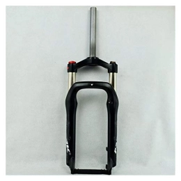 qidongshimaohuacegongqiyouxiangongsi Mountain Bike Fork qidongshimaohuacegongqiyouxiangongsi Bike forks 20" Snow bike Fork Fat bicycle Forks oil Locking Suspension Forks For 4.0" Tire 135mm 2400g mtb fork (Color : Matte black)