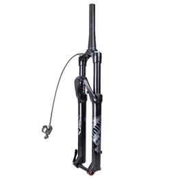 qidongshimaohuacegongqiyouxiangongsi Spares qidongshimaohuacegongqiyouxiangongsi Bike forks 32 RL 120mm Air 29 29er Inch Fork Suspension Lock Straight Tapered Thru Axle QR Quick Release for MTB Bicycle mtb fork (Color : Tapered Thru Axle)
