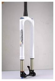 qidongshimaohuacegongqiyouxiangongsi Mountain Bike Fork qidongshimaohuacegongqiyouxiangongsi Bike forks Bicycle Fork Mountain Bike Fork 27.5 29er RS1 ACS Solo Air 100 * 15MM Predictive Steering Suspension Oil And Gas Fork mtb fork (Color : 27.5INCH White)