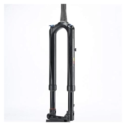 qidongshimaohuacegongqiyouxiangongsi Spares qidongshimaohuacegongqiyouxiangongsi Bike forks Bicycle Fork Mountain Bike Fork 27.5 29er RS1 ACS Solo Air 100 * 15MM Predictive Steering Suspension Oil And Gas Fork mtb fork (Color : 29INCH Black)
