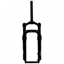 qidongshimaohuacegongqiyouxiangongsi Mountain Bike Fork qidongshimaohuacegongqiyouxiangongsi Bike forks MTB Moutain 20inch Bike Fork Fat bicycle Fork Air Gas Locking Suspension Forks Aluminium Alloy For 4.0" Tire 135mm mtb fork (Color : Air gloss black)