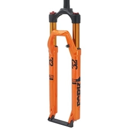 qidongshimaohuacegongqiyouxiangongsi Mountain Bike Fork qidongshimaohuacegongqiyouxiangongsi Bike forks Suspension Air Fork 140mm Stroke 27.5 29inch Straight Damping Fork 15 * 100mm Axis Lock Down Remote / Manual Control HL RL mtb fork (Color : 27.5inch)