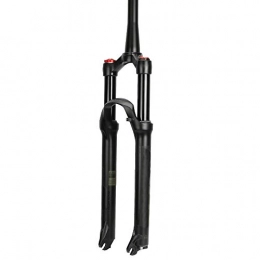 QQKJ Spares QQKJ MTB Bike Air Fork Supension Rebound Adjustment 26 / 27.5 / 29er Lock, Straight Tapered Mountain Fork For Bicycle Accessories, ConeTube29