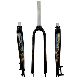 QXFJ Spares QXFJ 26 / 27.5 / 29 Inches MTB / Mountain Bike Front Fork, Aluminum Alloy / Oil-Cast Special-Shaped Hard Fork / Pure Disc Brake / Standpipe 28.6 * 225mm / Opening 100mm