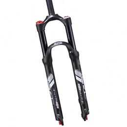 QXFJ Mountain Bike Fork QXFJ 26 / 27.5 Inches Mountain Bike Front Fork / Bicycle MTB Fork, Double Air Chamber / Damping Tortoise And Hare Adjustment / Air Fork / Standpipe 28.6 * 220mm / Stroke 120mm / Opening 100mm
