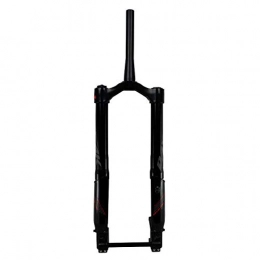 QYLOZ Spares QYLOZ Outdoor sport Pasak Fat Bike Fork 26 * 5.0 Air Suspension Fork Thru Axle 15 * 150mm Conical Tube 1 1 / 8-1 1 / 2 Disc Brake Mountain Bicycle Plug (Color : Black)
