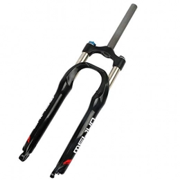 Qzc Bicycle MTB Fork Mountain Bike Fork with Shoulder Control Damping Strong Stable Easy Install Smooth Driving for Bicycle 26inch Aluminum Alloy