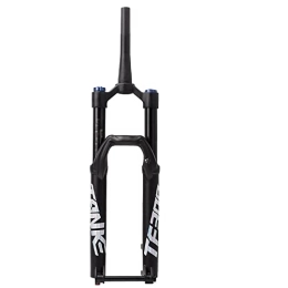 Rayblow Spares Rayblow Carbon Air Fork MTB Fork Mountain Bike Suspension Fork 27.5 / 29 Travel 120mm MTB Air Suspension Fork, Rebound Adjust Straight Tube Manual / Remote Lockout, Black, 27.5