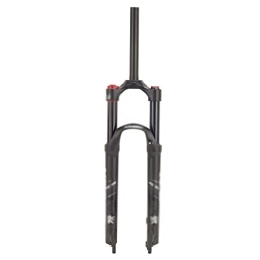 Rayblow Mountain Bike Fork Rayblow MTB Bike Fork Dual Air Red Bicycle Front Suspension Straight Tube 26 / 27.5 / 29inch Magnesium Alloy Quick Mountain Bike Fork Manual Locking XC Bicycle Forks, 29