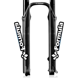 RCIDOS Mountain Bike Fork RCIDOS Bicycle Front Fork Stickers F-o-r-m-u-l-a Mountain Bike Front Fork Decals Bicycle Front Fork Stickers Bike Stickers (Color : White)