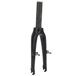 Rehomy Spares Rehomy Bike Fork 14inch Carbon Fiber Front Fork High Strength Mountain Bike Rigid Forks Bicycle Accessories