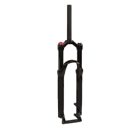 RiToEasysports Spares RiToEasysports 27.5 Inch Bike Front Fork, Straight Black Tube Manual Lockout Mountain Bike Front Suspension Fork Bicycle Shock Absorber Front Fork