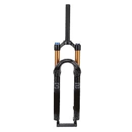 RiToEasysports Mountain Bike Fork RiToEasysports Black Mountain Front Fork, 29 Inch Chamber Fork Bicycle Shock Absorber Manual Lockout Front Fork