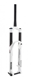 Rockshox Mountain Bike Fork Rock Shox My16 Pike 27.5-inch Maxlelite 15 Dual Position Air 160 Crown Adjuster Alum Str Tapered Disc with Service Kit and Shock Pump - White
