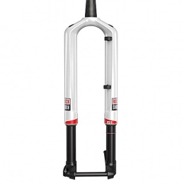 Rockshox Spares Rock Shox My16 Rs1 Acs Solo Air 100 27.5-inch Predictive Sterring White / Red, Fast Black, Accelerator Xloc Remote Right Carbon Str Tapered with Service Kit, Bleed Kit and Shock Pump