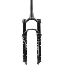 RTYUIO Mountain Bike Fork RTYUIO 26 / 27.5 / 29 Inch Bike Suspension Forks, Adjustable Damping Straight Canal Spinal Canal Mountain Bike Suspension Pneumatic Fork (Spinal canal a)
