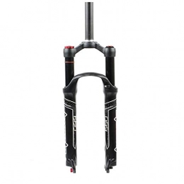 RTYUIO Spares RTYUIO 26 / 27.5 / 29 Inch Bike Suspension Forks, Adjustable Damping Straight Canal Spinal Canal Mountain Bike Suspension Pneumatic Fork (Straight canal a)