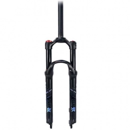 SASCD Spares SASCD 26 / 27.5 / 29" MTB Bicycle Suspension Fork 1-1 / 8'' 120mm Travel Bike Fork Straight Aluminum Forks Ultralight Cycling Parts (Color : 27.5 Black)