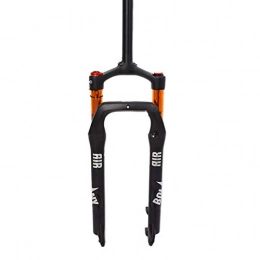 SASCD Mountain Bike Fork SASCD 26 * 4.0" Fat Bike Suspension Fork 135mm MTB Snow Beach Bicycle Air Forks 120mm Travel 1-1 / 8 Threadless Supention Fork (Color : 26 inch)