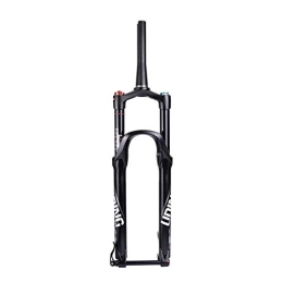 SEESEE.U Mountain Bike Fork SEESEE.U Bicycle Fork Mountain Bike Fork, 27.5 Inch 29 Inch Aluminum-Magnesium Alloy Shoulder Control Wire Control Lock Up Suspension Fork Mtb Bicycle Suspension Fork