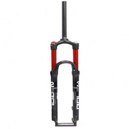 SEESEE.U Mountain Bike Fork SEESEE.U Bicycle Fork Suspension Mountain Bike Bicycle Mtb Fork Carbon Steerer Tube，Aluminum Alloy Shock Absorber Pneumatic Fork(26 Inches / 27.5 Inches / 29 Inches)
