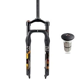 SHENYI Spares SHENYI 26 * 4.0 Bicycle Fork MTB Air Suspension Fork 26×4.0 Mountain Bike Fork 120mm Travel Bike Fat Forks Bicycle Part (Color : Fork with Expander)