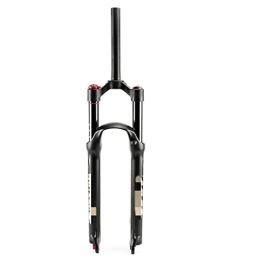 SHENYI Mountain Bike Fork SHENYI Magnesium Alloy Mountain Bike Air Fork Damping Rebound Adjustment 26 / 27.5 / 29 Inch MTB Suspension Fork Stroke 120mm (Color : 27.5 Straight Manual)