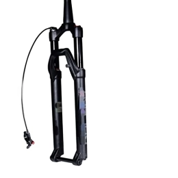 SHENYI Mountain Bike Fork SHENYI Mountain Bike Suspension Fork Boost 27.5 29 inch MTB Air Front Fork Damping Rebound Adjustment Shock Thru Axle 15x110mm (Color : 29 Remote 15x100)