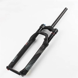SHENYI Spares SHENYI MTB Fork Damping Adjustment Mountain Bike Gass Front Forks Disc Brake Suspension 26 / 27.5 / 29 inches Bicycle Parts (Color : 26 Black Black-Tube)