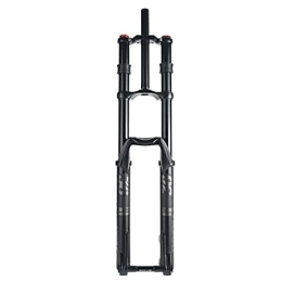 SHENYI Mountain Bike Fork SHENYI MTB Suspension Air Fork Double Shoulder Bicycle Fork 160mm Travel 27.5 29 Inch Mountain Bike Downhill Rebound Fork 20 * 110mm Axle (Color : 27.5 inch 20x110 b)