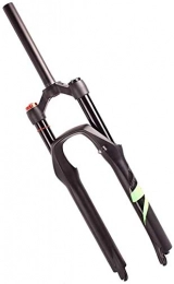 MGE Spares Shoulder-controlled Air Forks, 26 / 27.5 / 29-inch MTB Suspension Fork, Aluminum Alloy Shock-absorbing Front Fork (Color : Green, Size : 26inch)