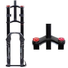 SJMFGF Mountain Bike Fork SJMFGF Bicycle Suspension Fork 26 / 27.5 / 29 Inch MTB Bicycle Fork Aluminum Alloy The Front Fork Easy To Install Zoom The Fork Strong Structure Bicycle Accessories 15 * 100 Mm Forks, 26 Inches, 29 I.