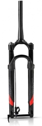 SJMFGF Mountain Bike Fork SJMFGF Mountain Bike Front Fork, MTB Shock Absorber Bicycle Aluminum Alloy Forks (Color : B, Size : 27.5inch)
