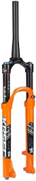 SJMFGF Spares SJMFGF Tapered Bike Suspension Fork Disc Brake MTB Air Fork Aluminum Magnesium Alloy (Color : Orange, Size : 27.5 inch)