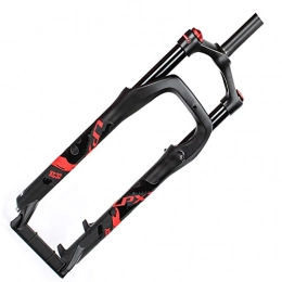 SKNB Mountain Bike Fork SKNB Fat Bicycle Fork Suspension Fork, 135 Mm Bicycle Fork Cycling Air Shock Absorber Suspension Fork Snow MTB Moutain 20 Inch Suspension Forks Aluminum Alloy For 4 0"Tires