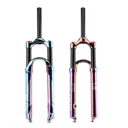 SKNB Mountain Bike Fork SKNB Mountain Bike Air Fork MTB 27.5 / 29 Inch Straight Travel 100mm Ultralight Suspension Fork Ergonomic Design Provides a Good Condition for Long Distance Cycling (Multi-Color)