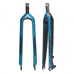 SKNB Spares SKNB Mountain Bike Bicycle Fork 26 / 27.5 / 29 Inch Ultralight Carbon Fiber MTB Fork Rigid Fork Bicycle Disc Brake Easy to Install Strong Structure 28.6 Mm (1-1 / 8")