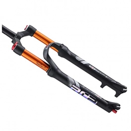 SKNB Mountain Bike Fork SKNB MTB Bike Suspension Fork 26 / 27.5 Inch Straight Tube Air Shock Absorber Double Air Chamber Forks Diameter (1-1 / 8") Travel 120 Mm Can Be Quickly Disassembled And Assembled