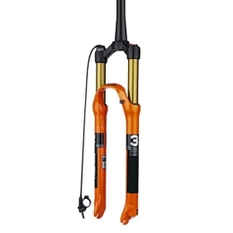 SLDMJFSZ Mountain Bike Fork SLDMJFSZ Mountain Bike Suspension Fork, 26 / 27.5 / 29 inch Air Mountain Bike Suspension Fork 100mm Travel Straight / Tapered Tube Bicycle Front Fork, line, 29" tapered