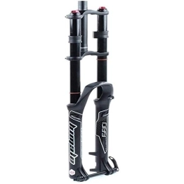SLRMKK Mountain Bike Fork SLRMKK Bike Suspension Fork, 26 / 27.5 / 29 Inch MTB Bicycle Fork Aluminum Alloy The Front Fork Easy To Install Zoom The Fork Strong Structure Bicycle Accessories, 27.5inches